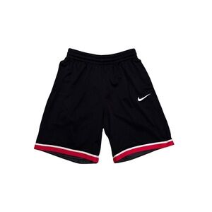 Nike Black Shorts with Red and White Accents
